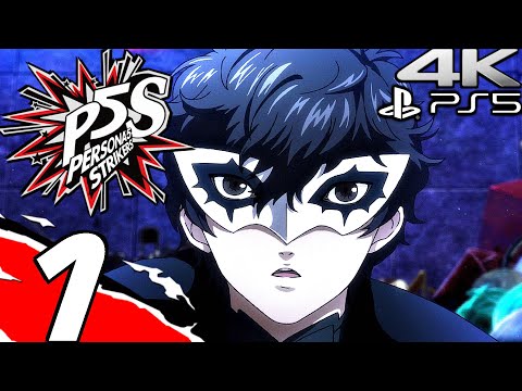 PERSONA 5 STRIKERS (PS5) - Gameplay Walkthrough Part 1 - Prologue (4K 60FPS) 100%