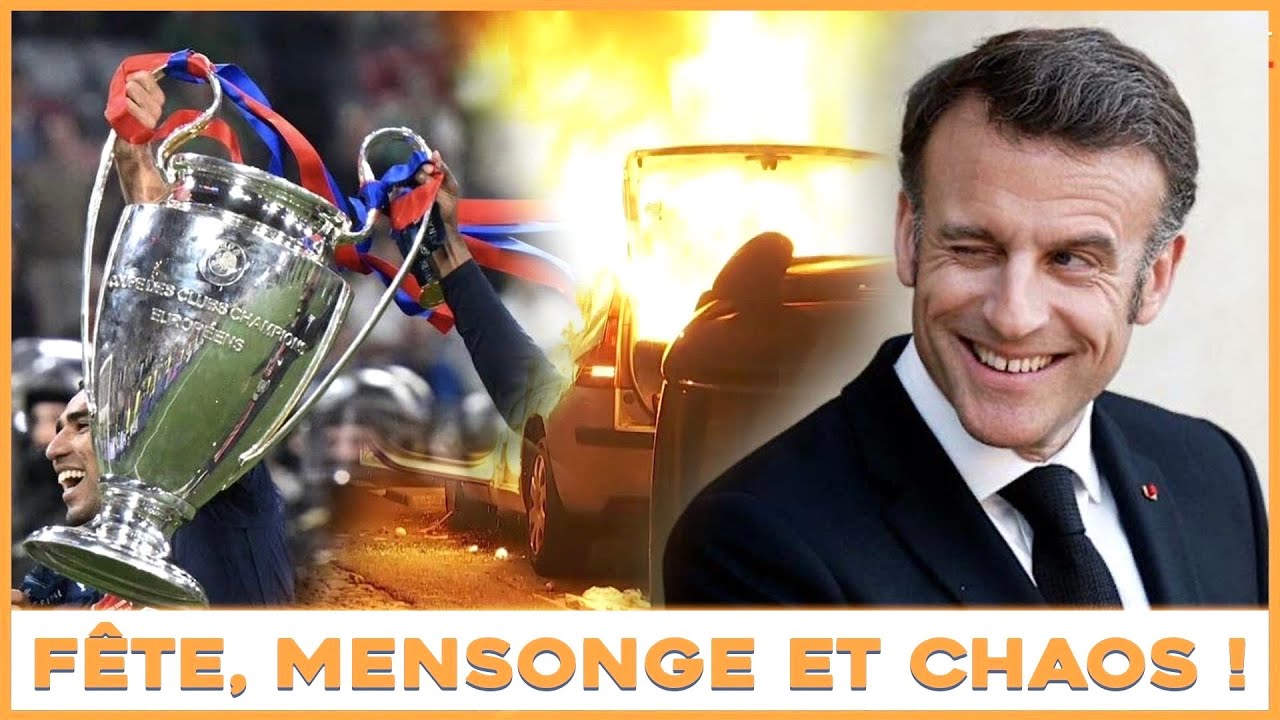 Victoire du PSG et chaos : Macron pris la main dans le sac !