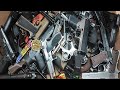 Box of Guns Toys !  Butterfly Knife, Military,Police,Cowboy Gun Toys !