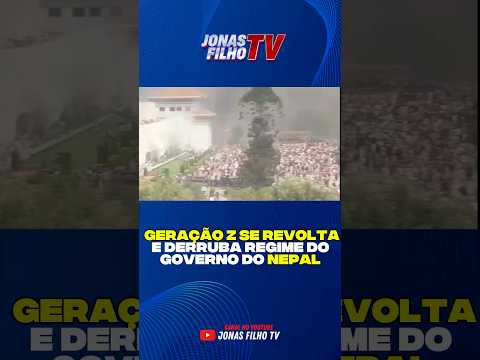 Geração z se revolta e derruba regime do Nepal. #noticias #política #governo
