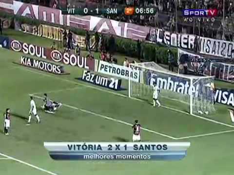 Vitória 2 x 1 Santos - Copa do Brasil 2010 - Final - Melhores momentos