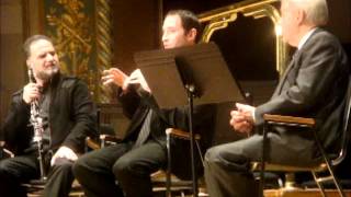 Clarinetist David Krakauer and Cantor Daniel Gross at the Detroit Symphony Orchestra