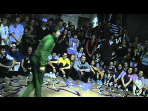 Bboy Zloy Mysh vs Bboy Fanta Person to Person BreakDance 1x1 FINAL