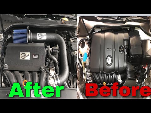 Cold Air Intake or Short Ram | AFE CAI MK6 GolfWagon Jetta 2.5L