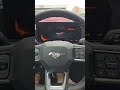 2024 POS Ford Mustang Startup Sequence 2023 Viral Subscribe Luxury Mustang Ford