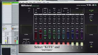 Video thumbnail for Roland TR 8S Editor Controller - VST Standalone AU by mller30161