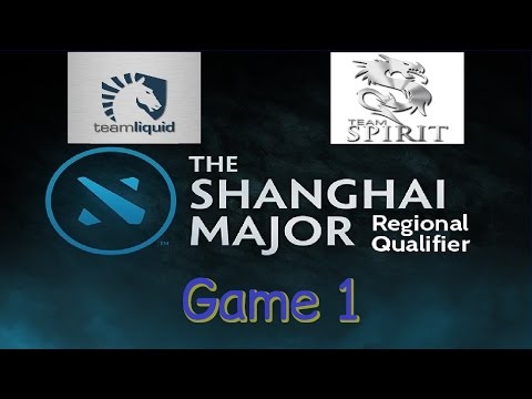 Liquid vs Spirit - Game 1 - Shanghai Major Qualifier Highlights