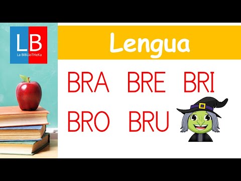 BRA BRE BRI BRO BRU. Aprender a LEER para niños ✔👩‍🏫PRIMARIA