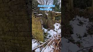 Abandoned old farmhouse in Roby Mill, Up Holland