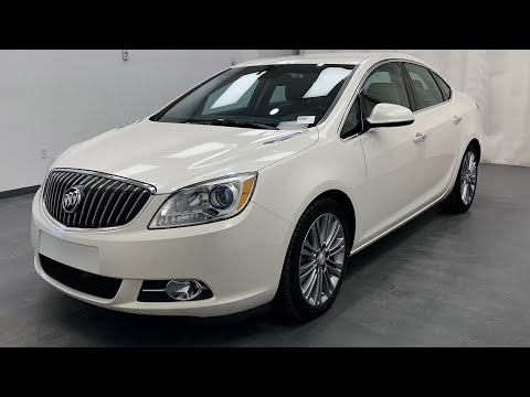 2013 Buick Verano 4dr Sdn Turbo in White for sale at Davis GMC Buick Lethbridge in Lethbridge, AB