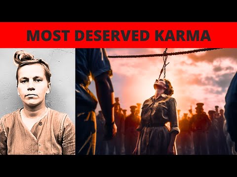 The BRUTAL Execution Of Nazi Guard Elisabeth Volkenrath