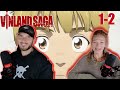 FIRST TIME WATCHING VINLAND SAGA Vinland Saga Ep 1 2 Reaction Discussion