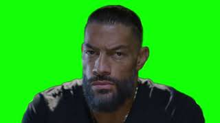 Roman Reigns "This message has been approved by your Tribal Chief" green screen