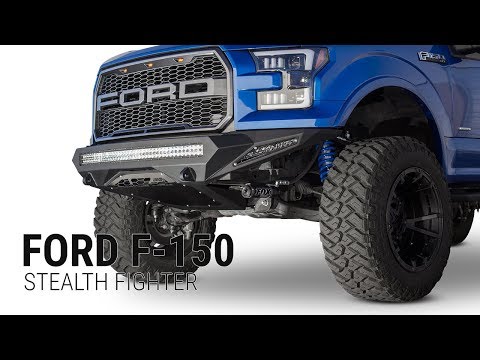 2015 - 2017 Ford F-150 Stealth Fighter Front Bumper