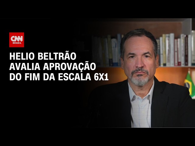 Helio Beltrão avalia aprovação do fim da escala 6x1 | CNN NOVO DIA