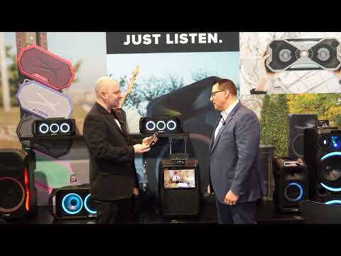 Altec Lansing - SoundRover View Wireless Speaker With Display - Interview - CES 2025 - Poc Network