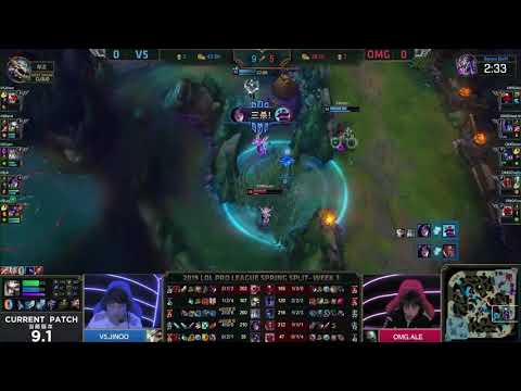 2019 01 28 V5 vs OMG 1경기 하이라이트