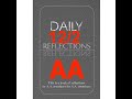 Daily Reflections – December 2 – Alcoholics Anonymous - Read Along