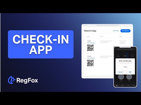 Check-in registrants faster than ever before with RegFox's [Check In App]