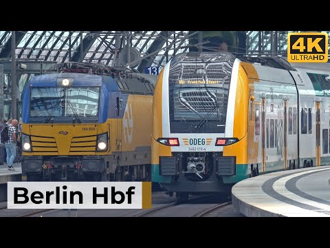 Berlin Hbf 30.05.2025 - Internationaler Bahnverkehr: ICE, EC, IC, FLX, RE & S-Bahn im Zentrum