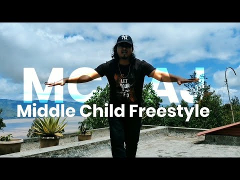 MC AJ - Middle Child Freestyle (Official Video) | Latest Hindi Rap 2021
