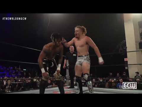 Blake Christian vs Lio Rush from GCW's The WRLD on GCW