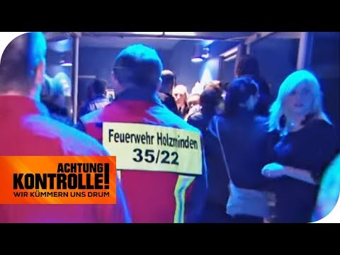 Feueralarm bei Cluberöffnung! Jetzt muss die Feuerwehr kommen! | Achtung Kontrolle | kabel eins