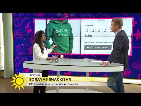 "H&M får skylla sig själva när folk blir rasande" - Nyhetsmorgon (TV4)