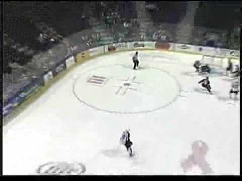 Hugh Jessiman scores from his knees