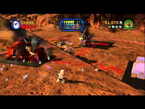 Lego Star Wars III Clone Wars Walkthrough Count Dooku Chapter 5 Weapons Factory Part 1 Commentary HD