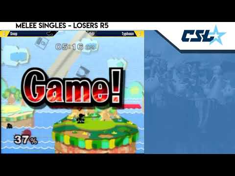Melee Singles at CSL Local Qualifiers 2019 LR5: Snap vs Typhoon
