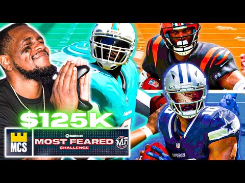 $125,000 MADDEN 24 MOST FEARED TOURNAMENT GAMES!