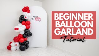 DIY Balloon Garland Tutorial for Beginners | Easy Balloon Garland Step-by-Step | Party Decor Ideas