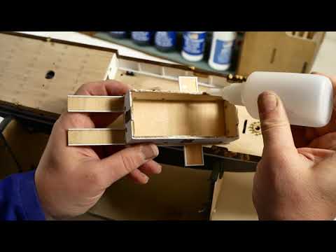 CUBIERTA 36 -Como construir el tambucho central 3. ENDURANCE - Modelismo Naval - Artesanía