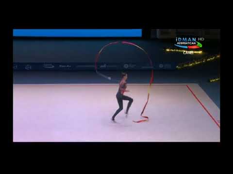 Vlada NIKOLCHENKO (AA) ribbon - World cup Baku 2019