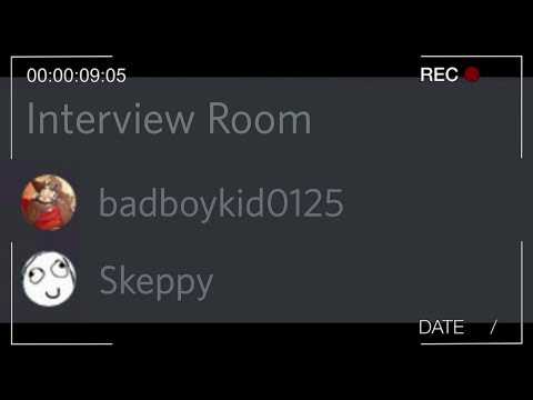 I applied for staff on BadBoyHalo’s server and this was the interview…