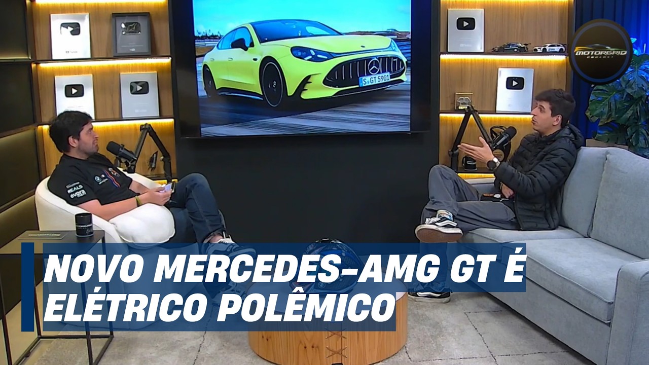 Novo Mercedes-AMG GT é elétrico polêmico #cortes