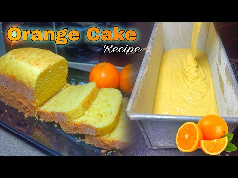 Nasreen's DELICIOUS Homemade Orange Cake Recipe!