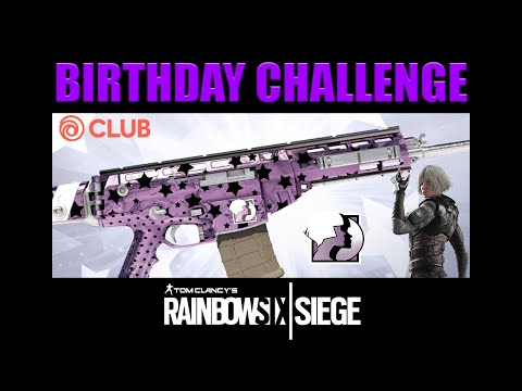 Iana's Gift Weapon Skin Birthday Challenge - Rainbow Six Siege