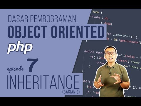 OOP DASAR pada PHP 7 Inheritance Bagian 2
