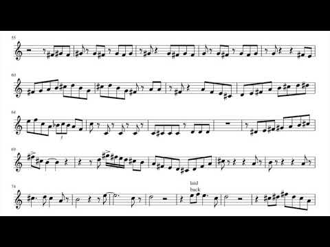 Twelve's It - Wynton Marsalis Sextet live at Jazz in Marciac 2015 (Solo Transcription)