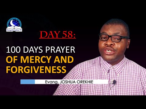 Day 58: 100 Days Prayer of Mercy and Forgiveness - March 30th 2022