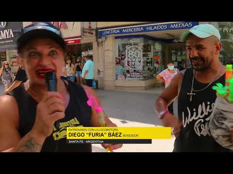 Entrenando con la Locomotora Nota Boxeador Diego Furia Báez JokerStudio