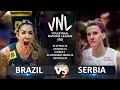 Brazil vs Serbia | Women's VNL 2023
