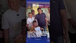 BUPATI SIDOARJO BERIKAN SANTUNAN BPJS KETENAGAKERJAAN 136 JUTA