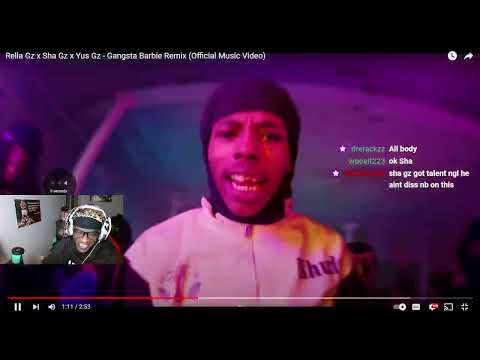 Rella Gz x Sha Gz x Yus Gz - Gangsta Barbie Remix | Dotty Reaction