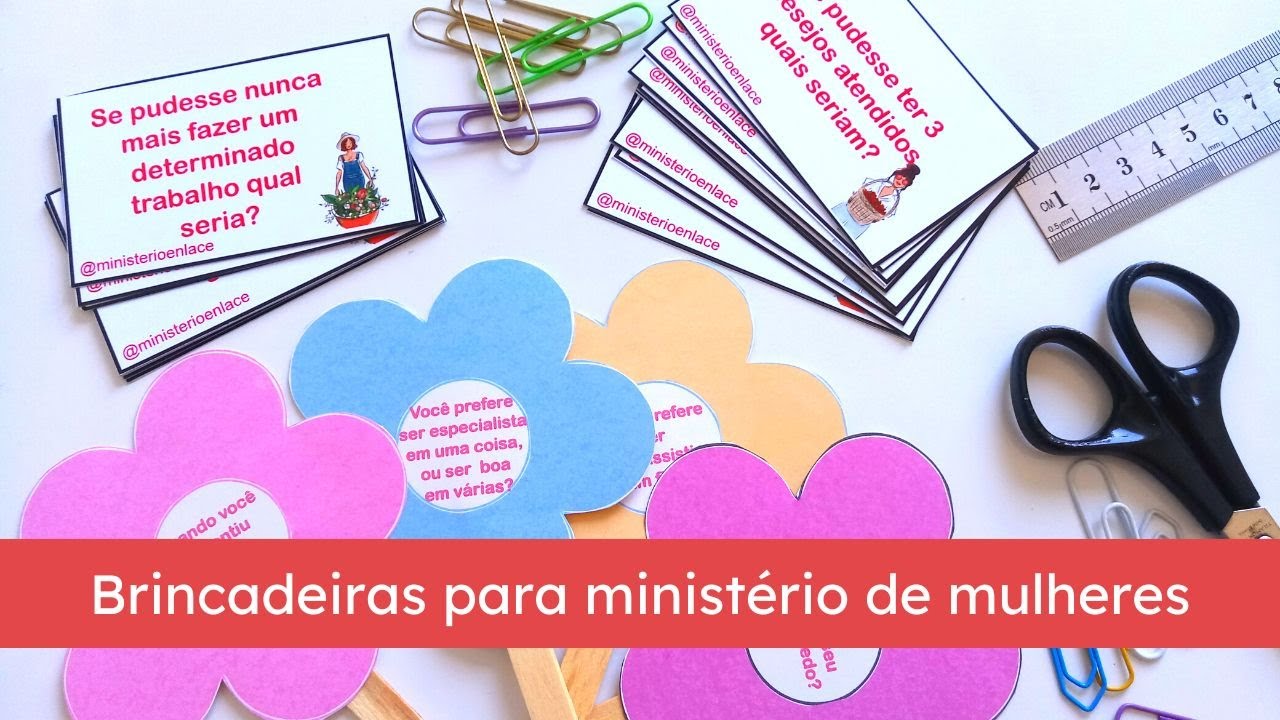 Brincadeiras para o ministério de mulheres
