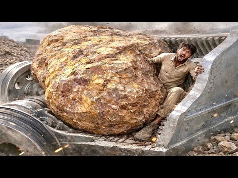 "Extreme Rock Crush Test – Crushing Anything Under Giant Stones!"