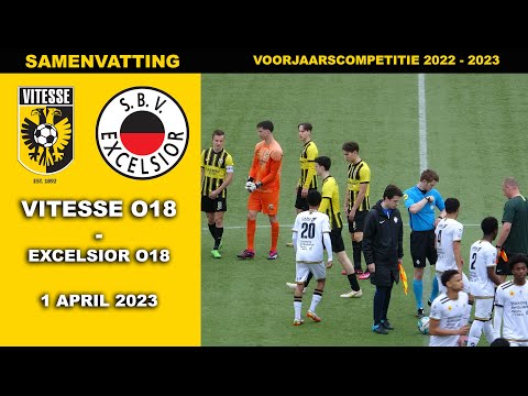 🔥 Highlights Vitesse O18 - Excelsior O18 zaterdag 1 april 2023 🔥