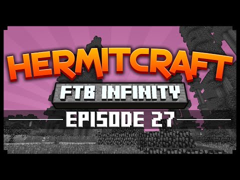 Hermitcraft FTB: DRAGON FIGHT! Ep. 27 (Hermitcraft FTB Infinity) | iJevin